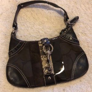 Small Brown Coach Purse